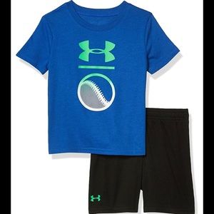Under Armour Boys' Muscle and Tank Set